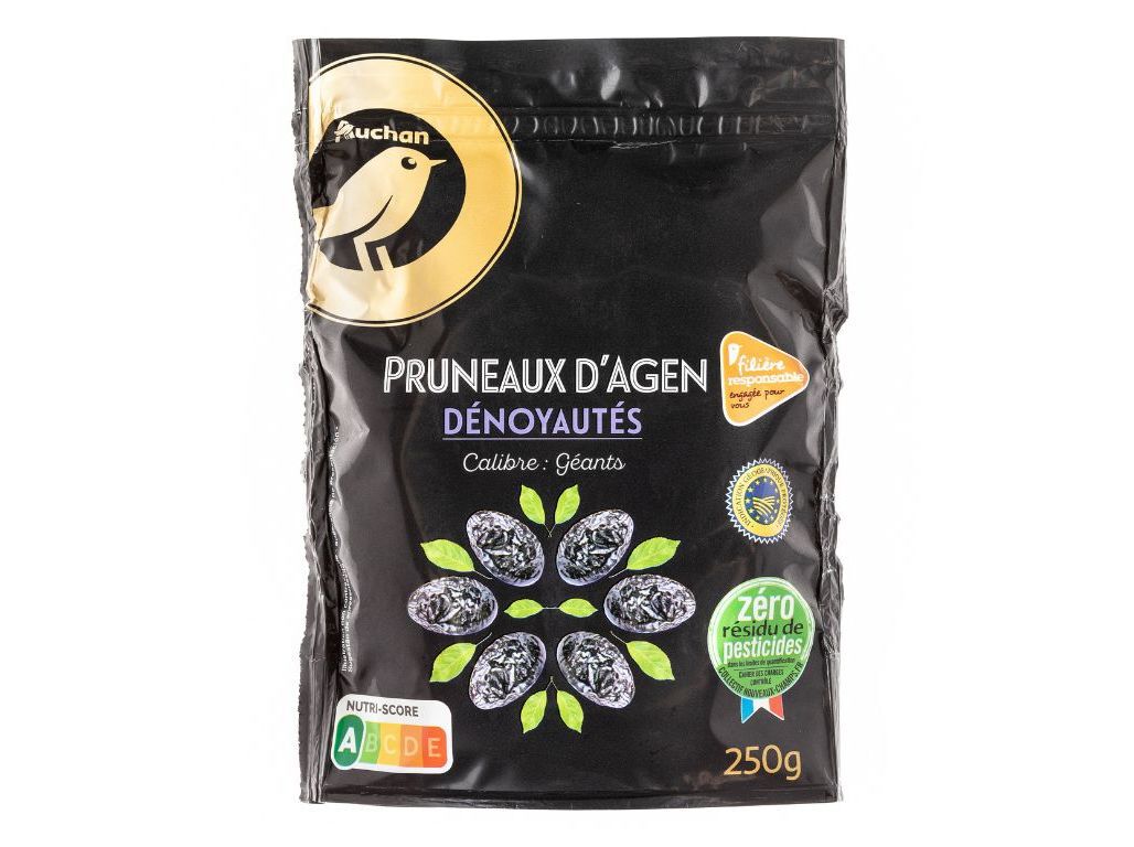 AMEIXA DE AGEN AUCHAN GOURMET SEM CARO&Ccedil;O 250G image number 0