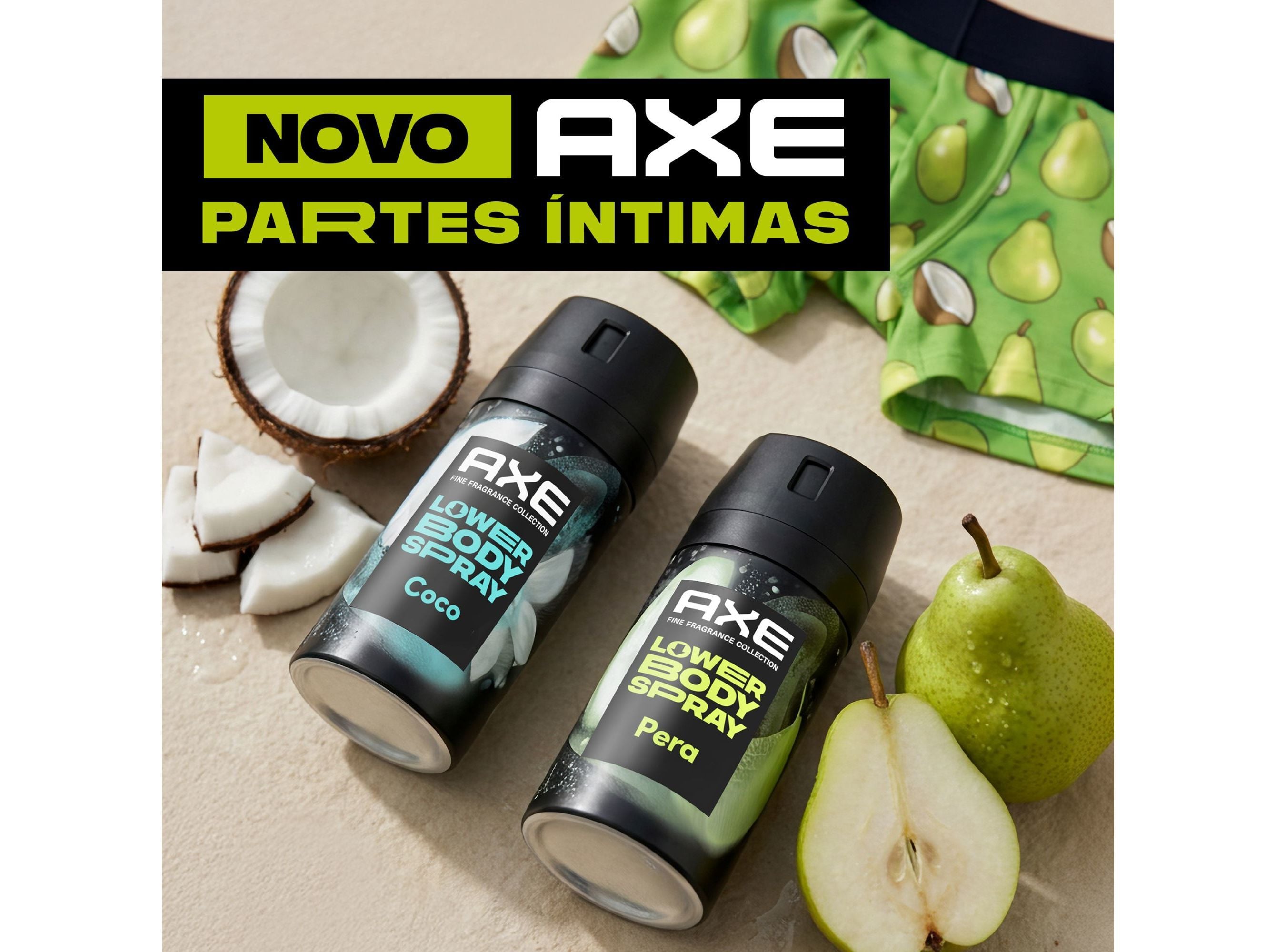 DESODORIZANTE SPRAY AXE LOWER BODY PEAR 100ML image number 4