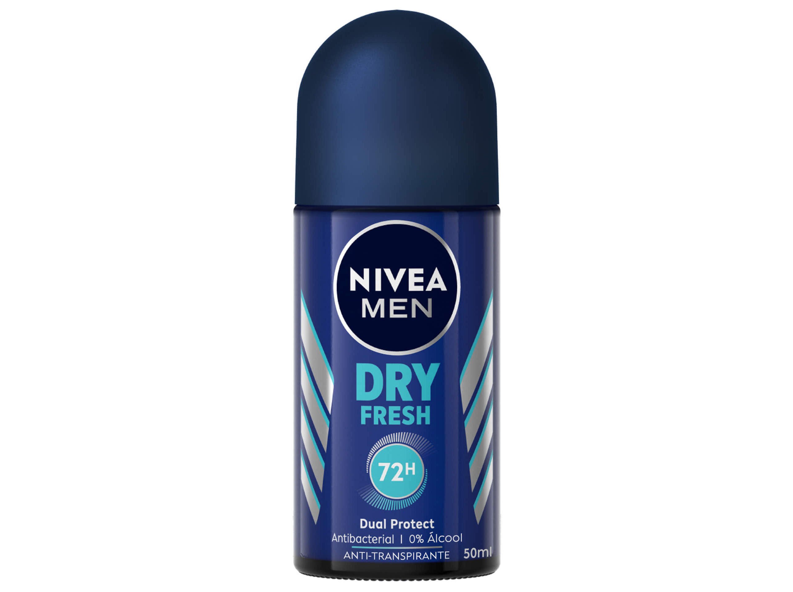 DESODORIZANTE ROLL-ON DRY FRESH NIVEA MEN 50 ML image number 0