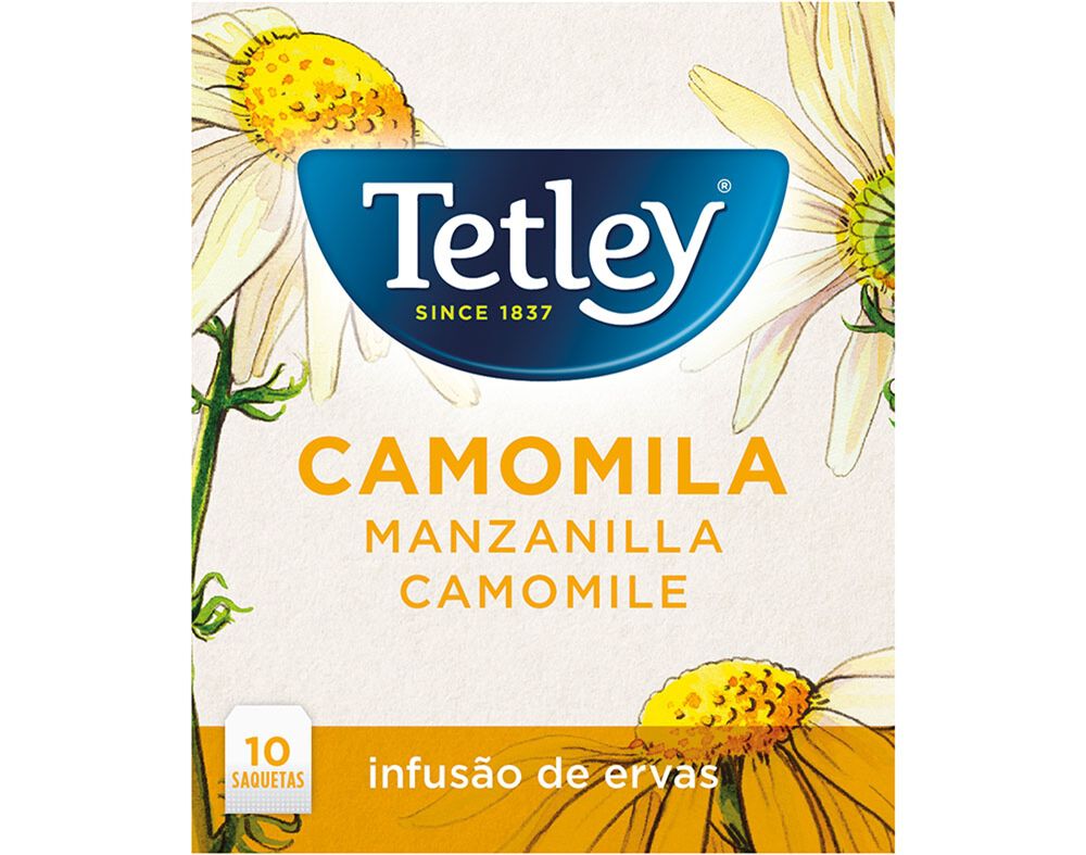 INFUS&Atilde;O TETLEY CAMOMILA 10 SAQUETAS