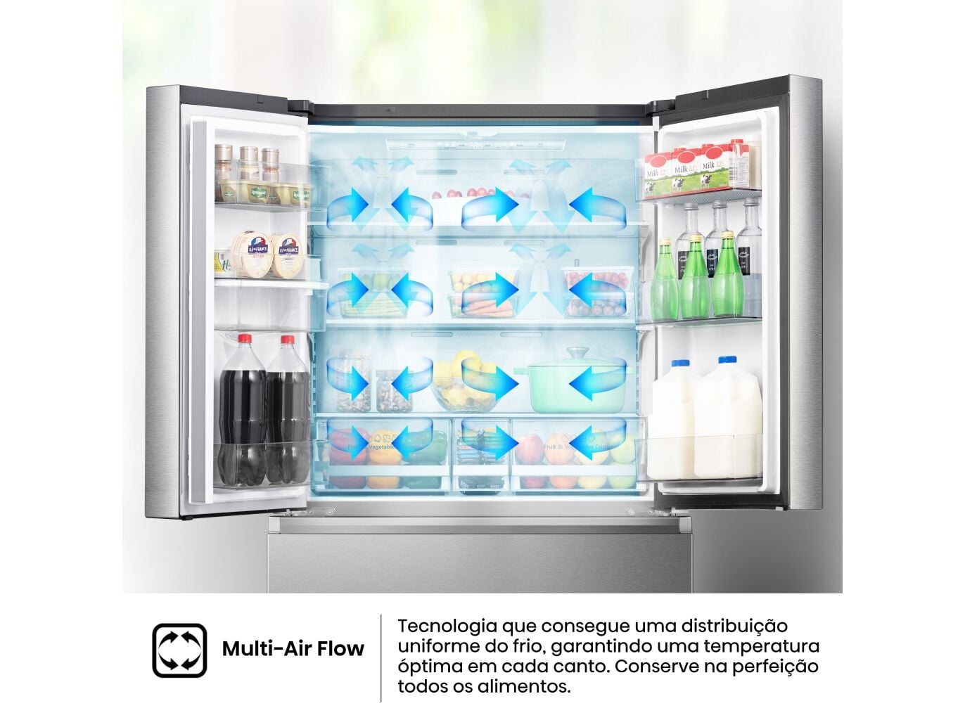 FRIGOR&Iacute;FICO AMERICANO HISENSE RF749N4SWSE (NO FROST E 178.5CM 579L INOX) image number 9
