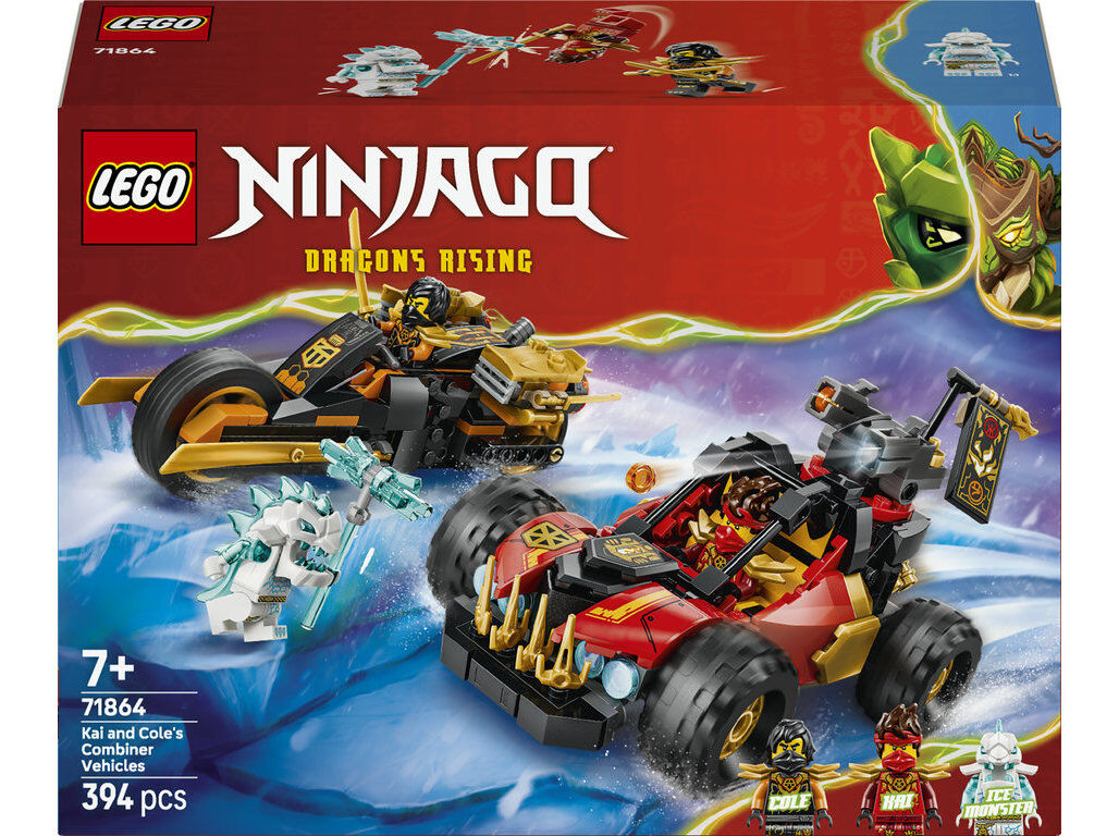 VE&Iacute;CULOS COMBINADORES LEGO NINJAGO 71864