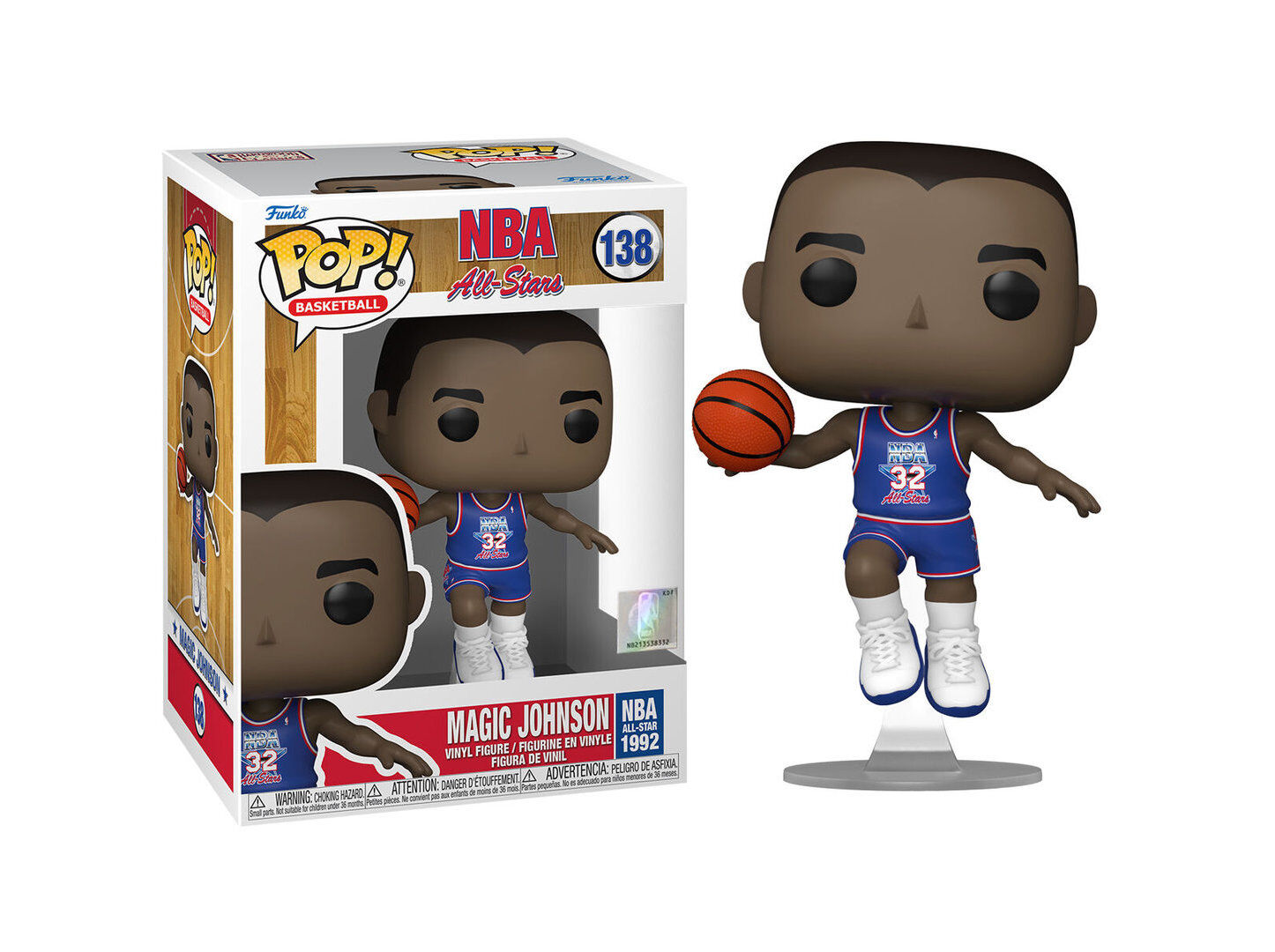 FIGURA FUNKO POP NBA:LEGENDS-MAGIC JOHNSON image number 0