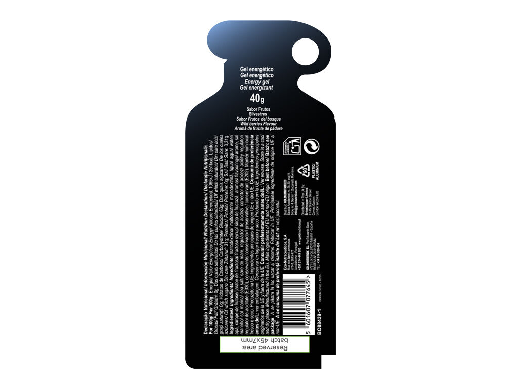 ENERGY GEL GOLDNUTRITION BERRIES 40 G image number 1