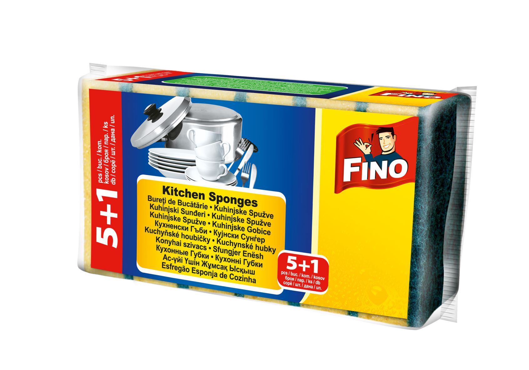 ESFREG&Atilde;O FINO ESPONJA 5+1UN image number 1