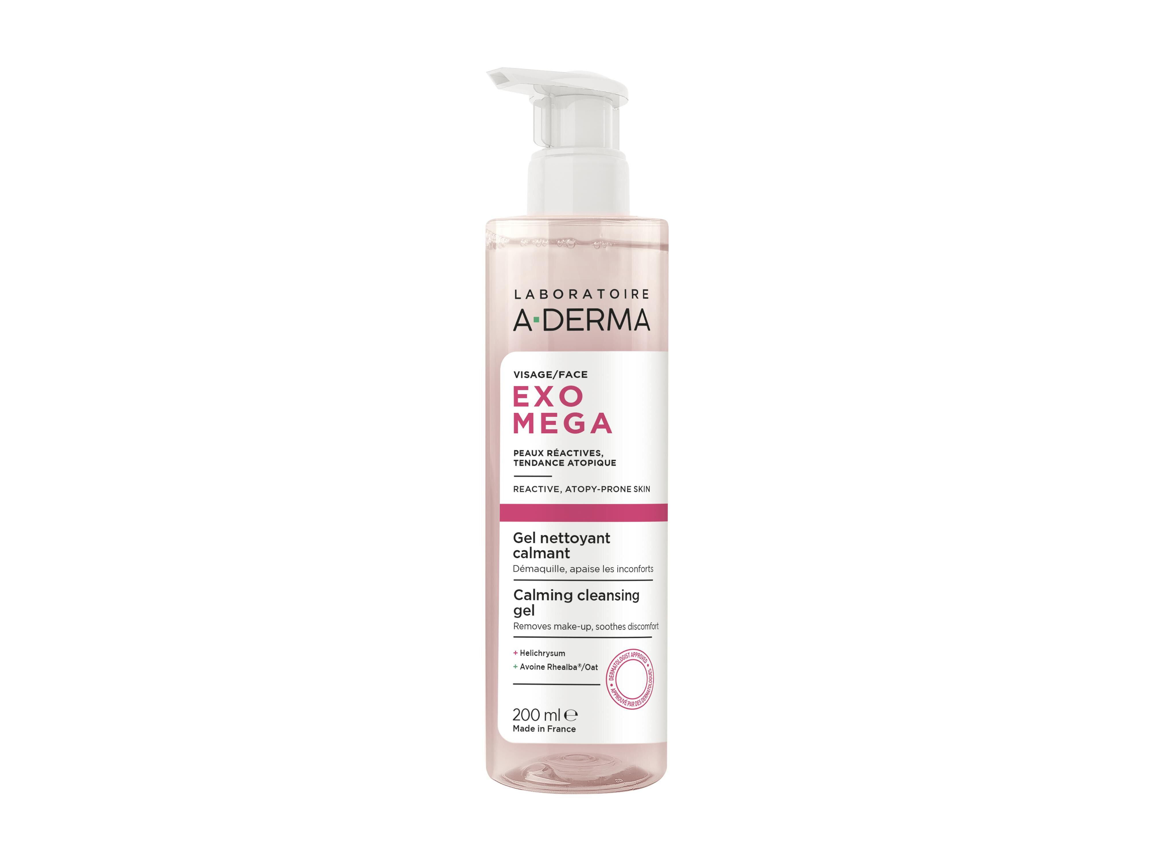 GEL LIMPEZA A-DERMA EXOMEGA CONTROL 200ML image number 0