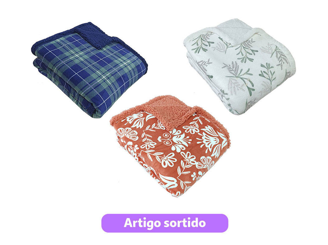 COBERTOR ACTUEL CORALINA / BORREGUITO 180X220CM MODELOS SORTIDOS image number 0