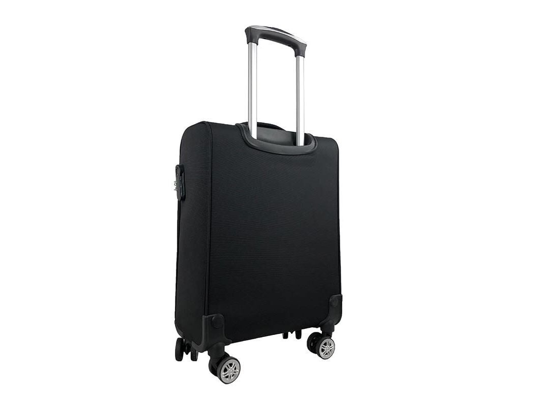 MALA DE CABINE FLEX&Iacute;VEL AIRPORT PRETO 8 RODAS 55CM image number 2