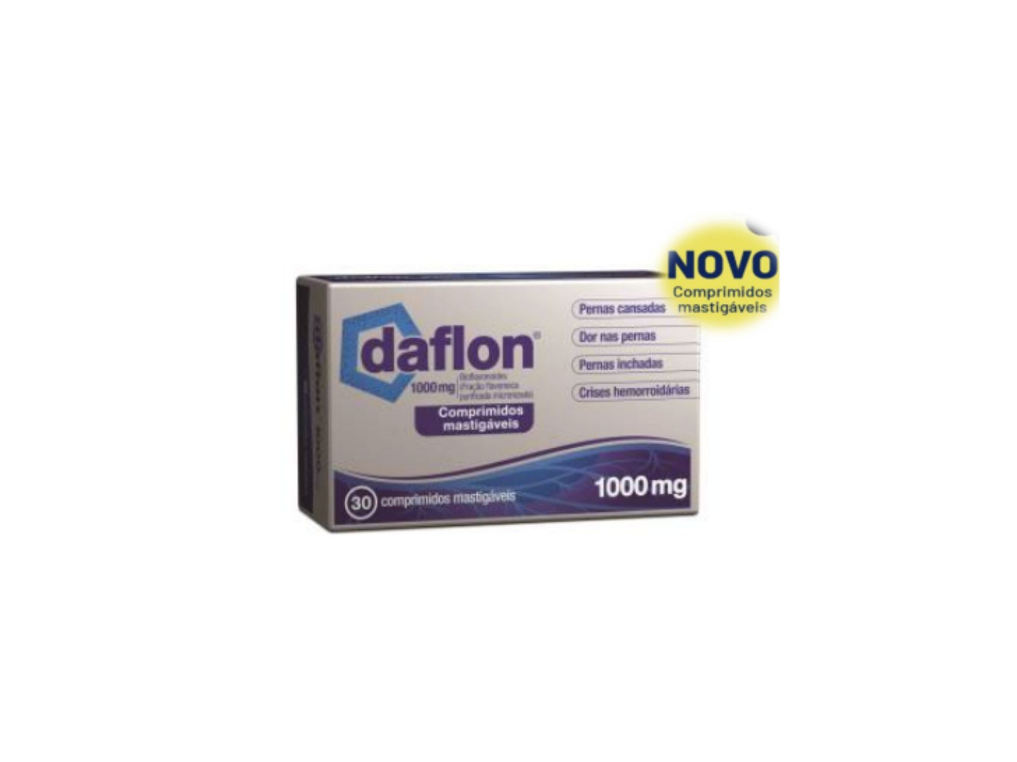 COMPRIMIDOS MASTIGAVEIS DAFLON 1000G 30UN