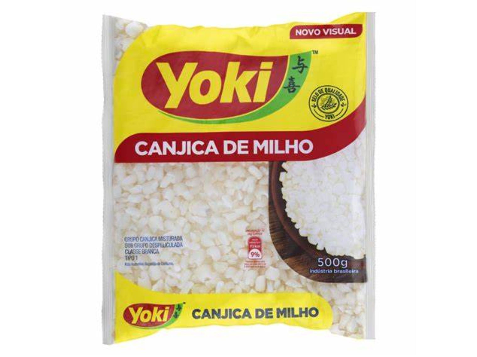 CANJICA BRANCA YOKI 500G