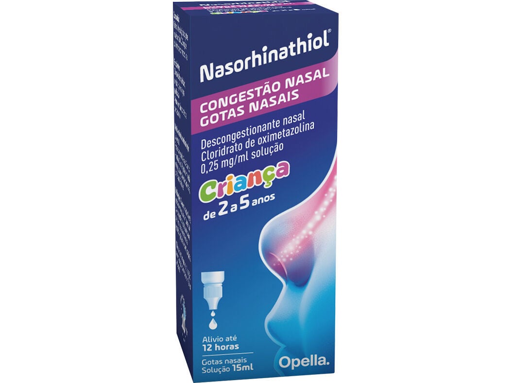 GOTAS NASORHINATHIOL NASAIS 0.25MG/ML INFANTIL 15ML