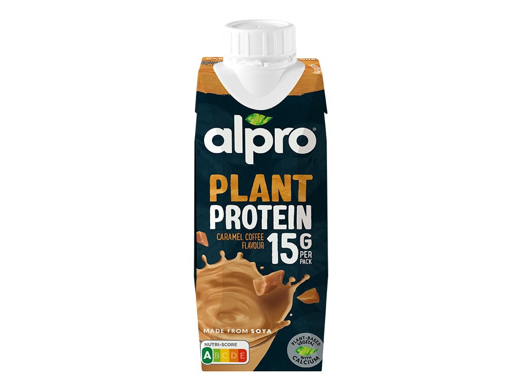 BEBIDA VEGETAL PROTE&Iacute;CA ALPRO CARAMELO/CAF&Eacute; 250ML image number 0