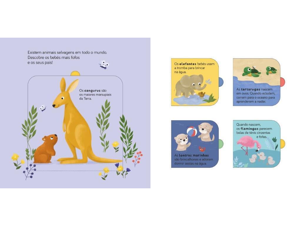 LIVRO LEVANTA A ABA - ANIMAIS SELVAGENS image number 1