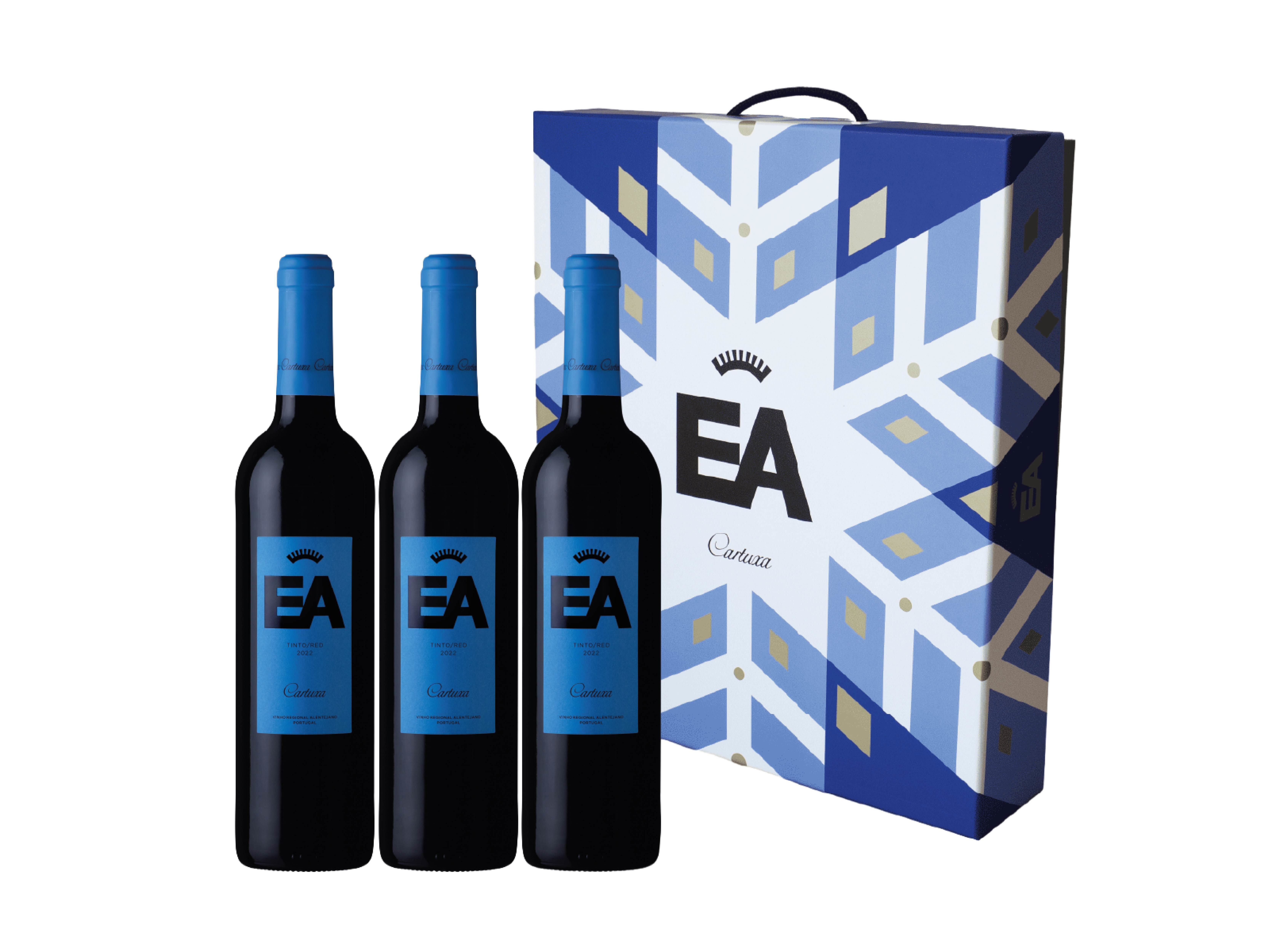 CONJUNTO VINHO TINTO EA 3X0.75L
