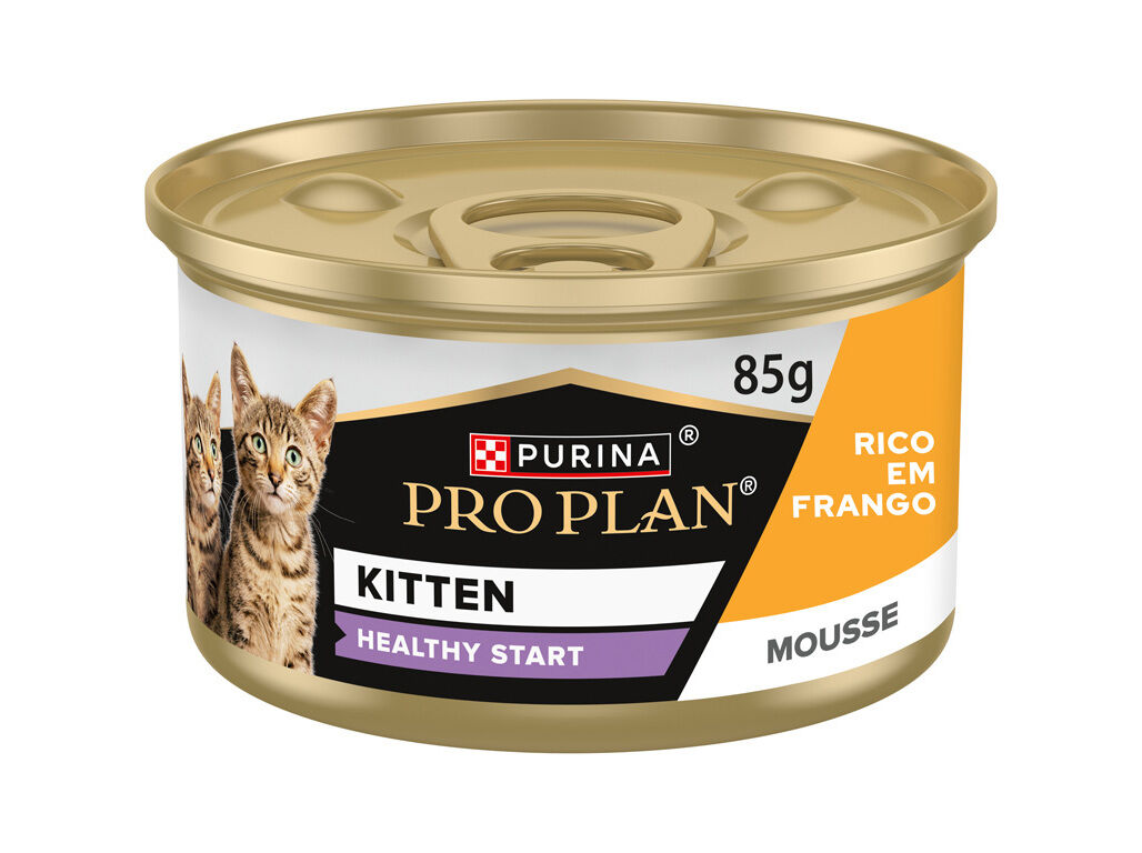 COMIDA H&Uacute;M. GATO PRO PLAN J&Uacute;NIOR MOUSSE FRANGO 85G image number 0