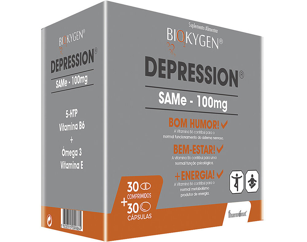 SUPLEMENTO BIOKYGEN DEPRESSION 30COMP+30CAPS