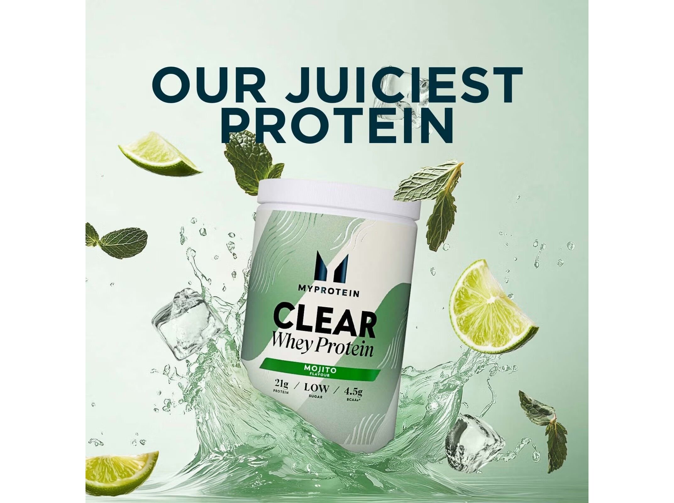 PROTEINA WHEY MYPROTEIN CLEAR MOJITO 500GR image number 1