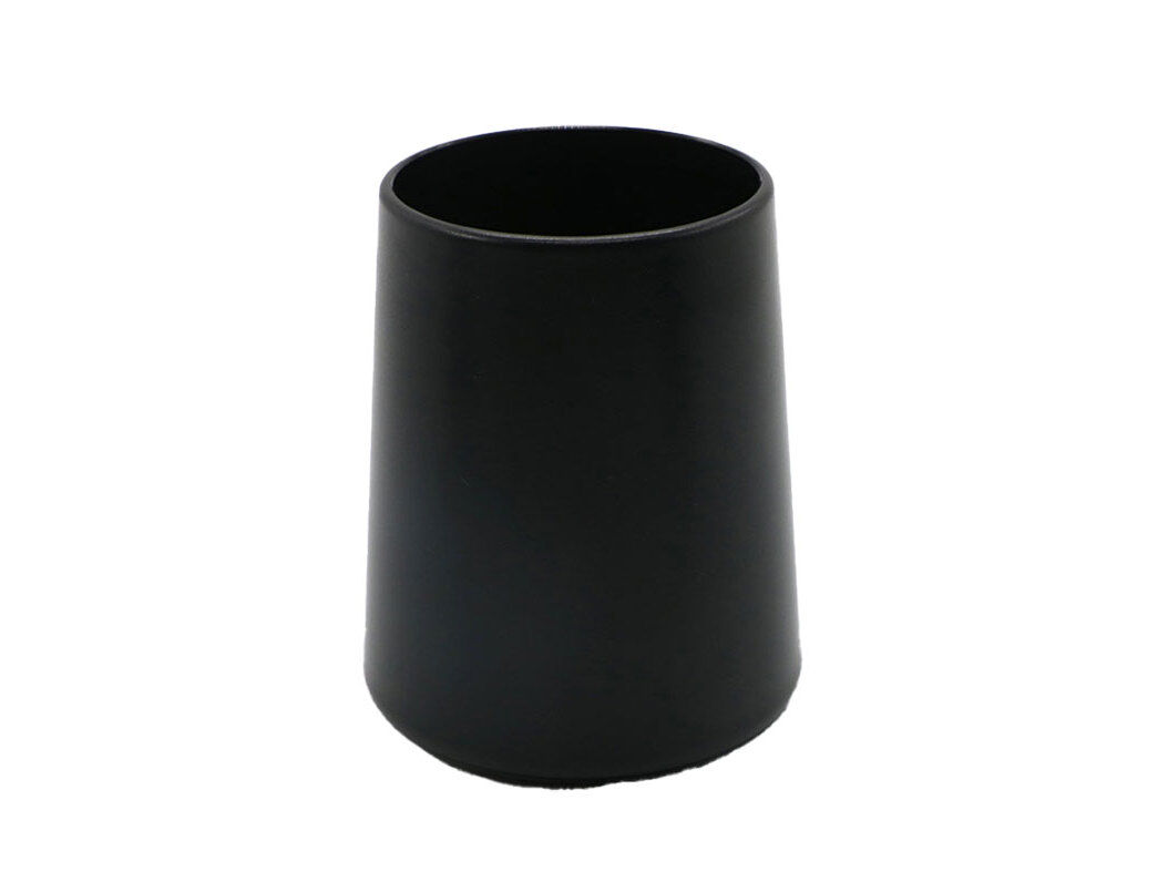 SUPORTE ESCOVAS DENTES ACTUEL PL&Aacute;STICO RECICLADO PRETO