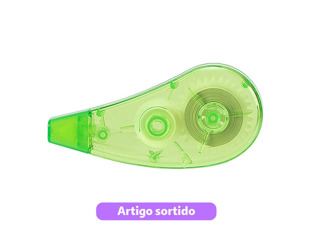 FITA CORRETORA AUCHAN 5MMX8M CORES SORTIDAS image number 4