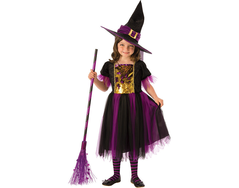 BRUXA MAGICA RUBIES INFANTIL 7/8 ANOS - 128CM