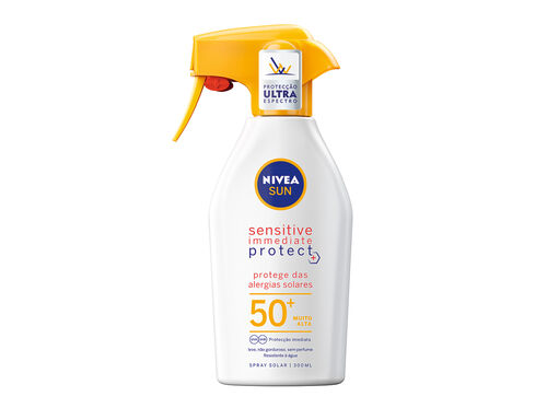Anti Alergias Protetor Solar Spray FP50+ XL Protect & Sensitive NIVEA SUN 300 ml image number 0