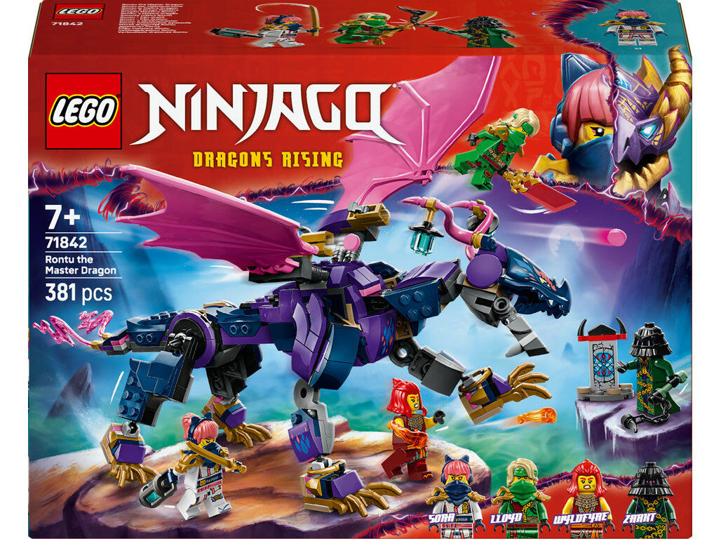 RONTU - A MESTRE DRAG&Atilde;O LEGO NINJAGO 71842 image number 0