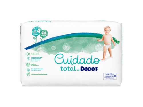 FRALDAS DODOT CUIDADO TOTAL T4 9-14KG 40UN