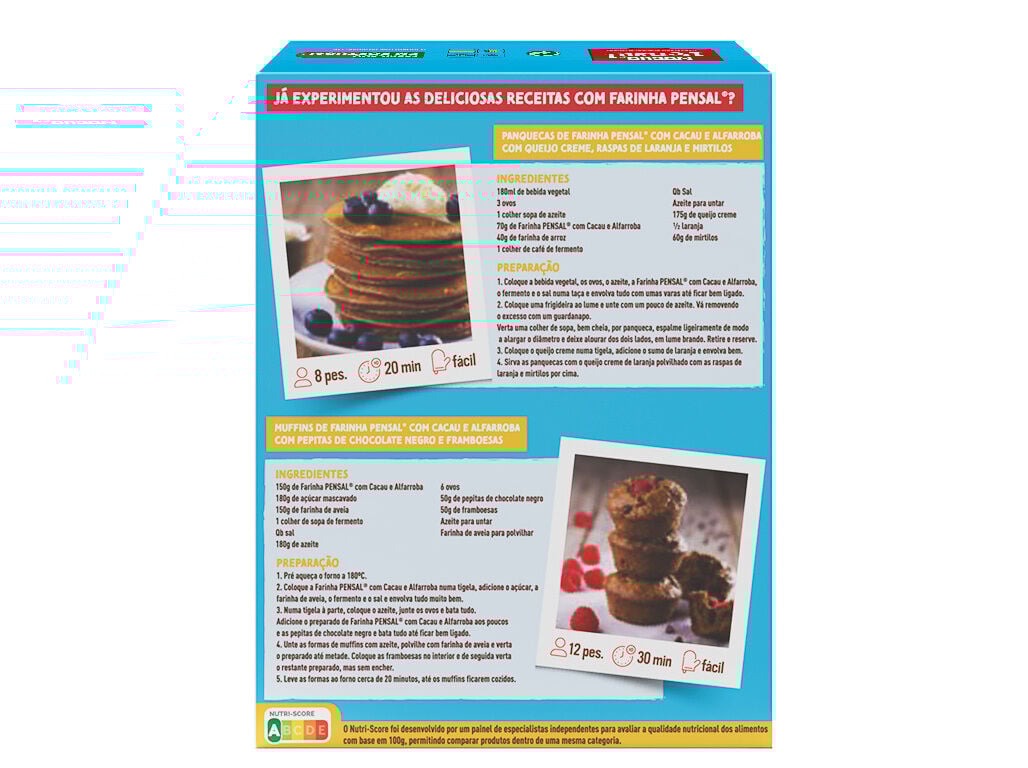 FARINHA PENSAL CACAU 250G image number 1