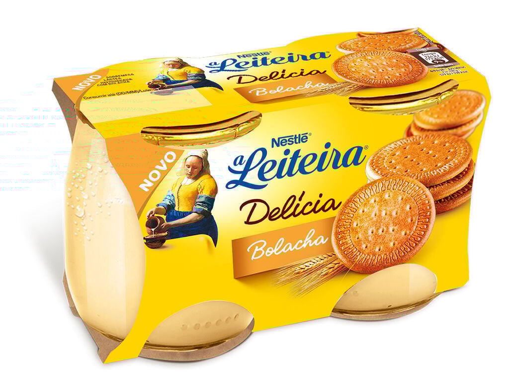 SOBREMESA A LEITEIRA DELICIA BOLACHA 2X125G