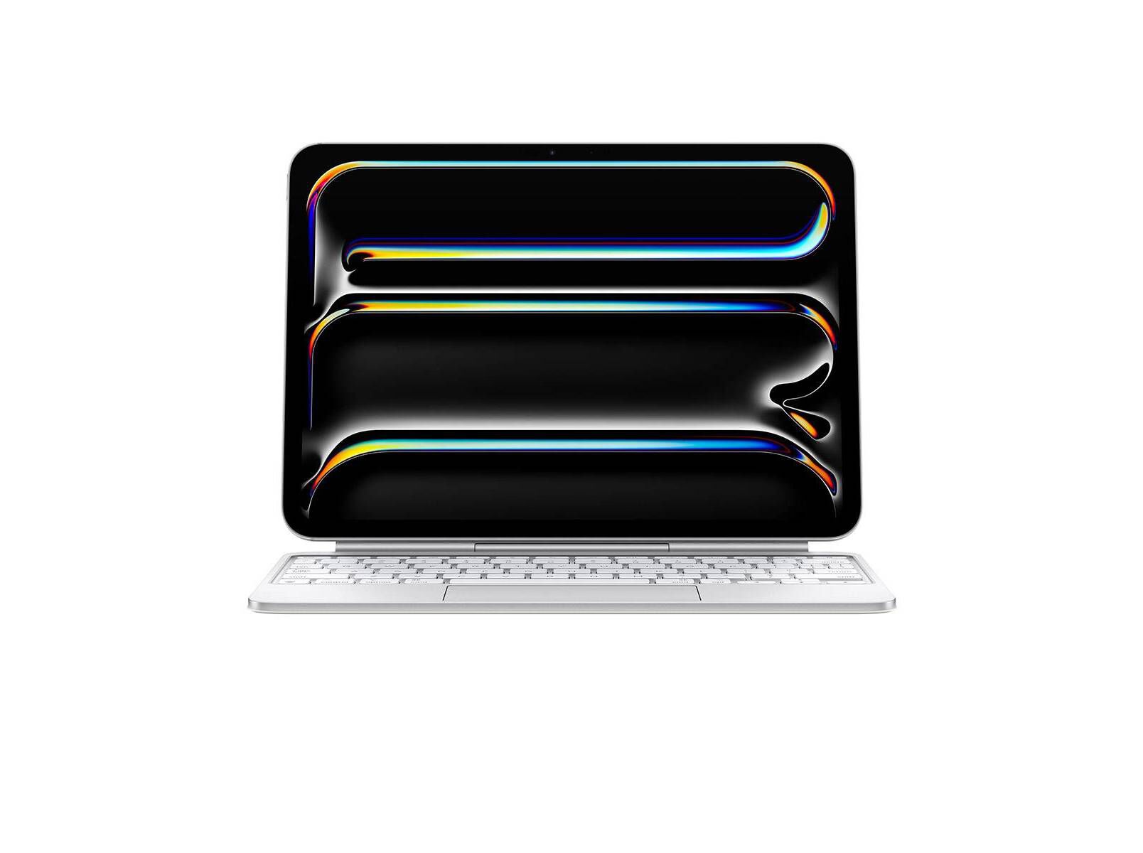 CAPA TECLADO APPLE MAGIC KEYBOARD PARA IPAD PRO (11" M4 TECLADO EM PORTUGU&Ecirc;S - BRANCO ) image number 0