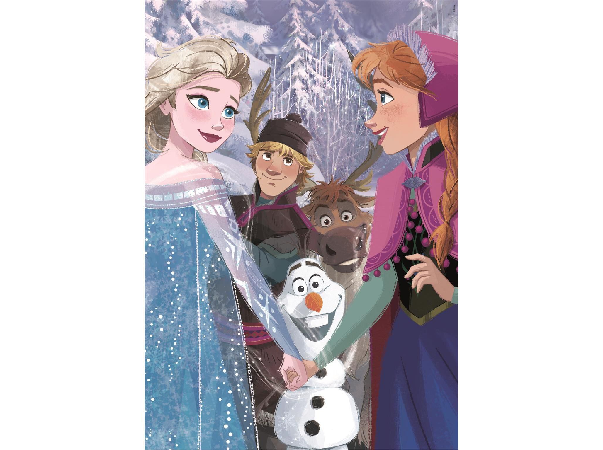 PUZZLE FROZEN DISNEY CLEMENTONI 104 PE&Ccedil;AS image number 1