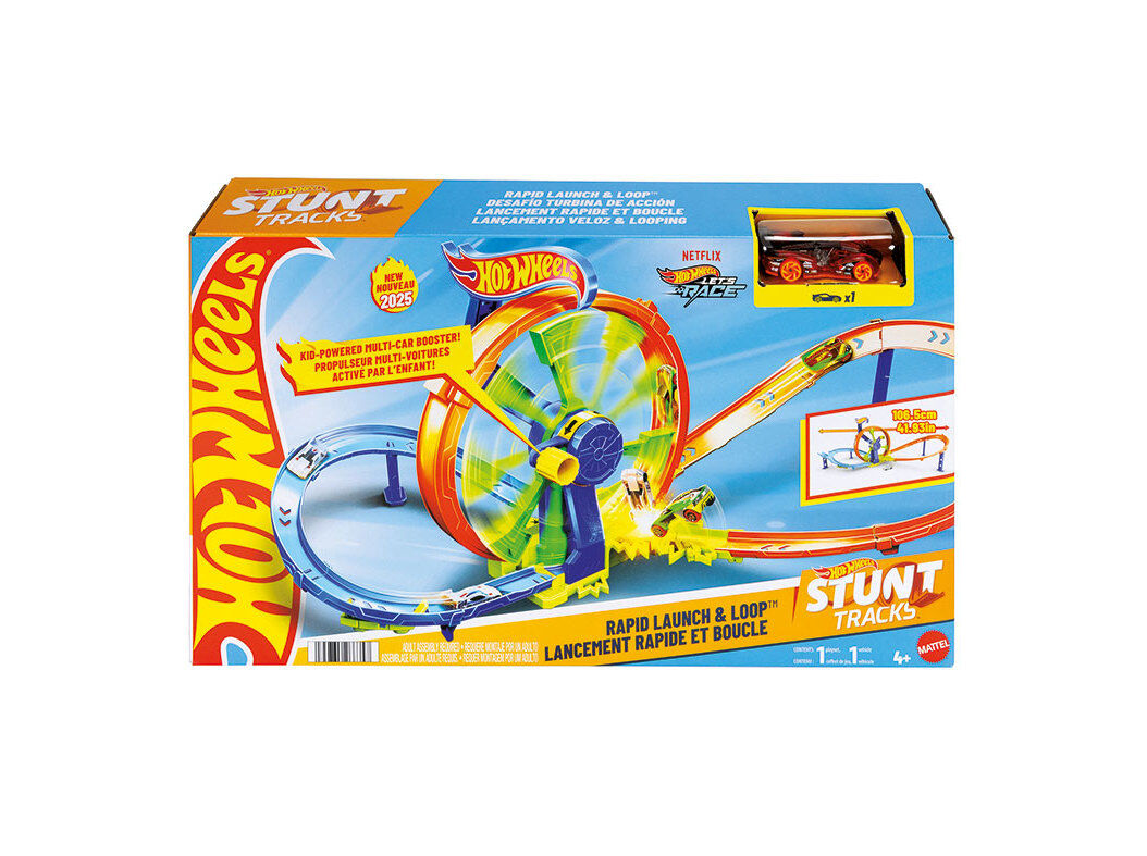 TRACK ACTION HOT WHEELS COM RODA