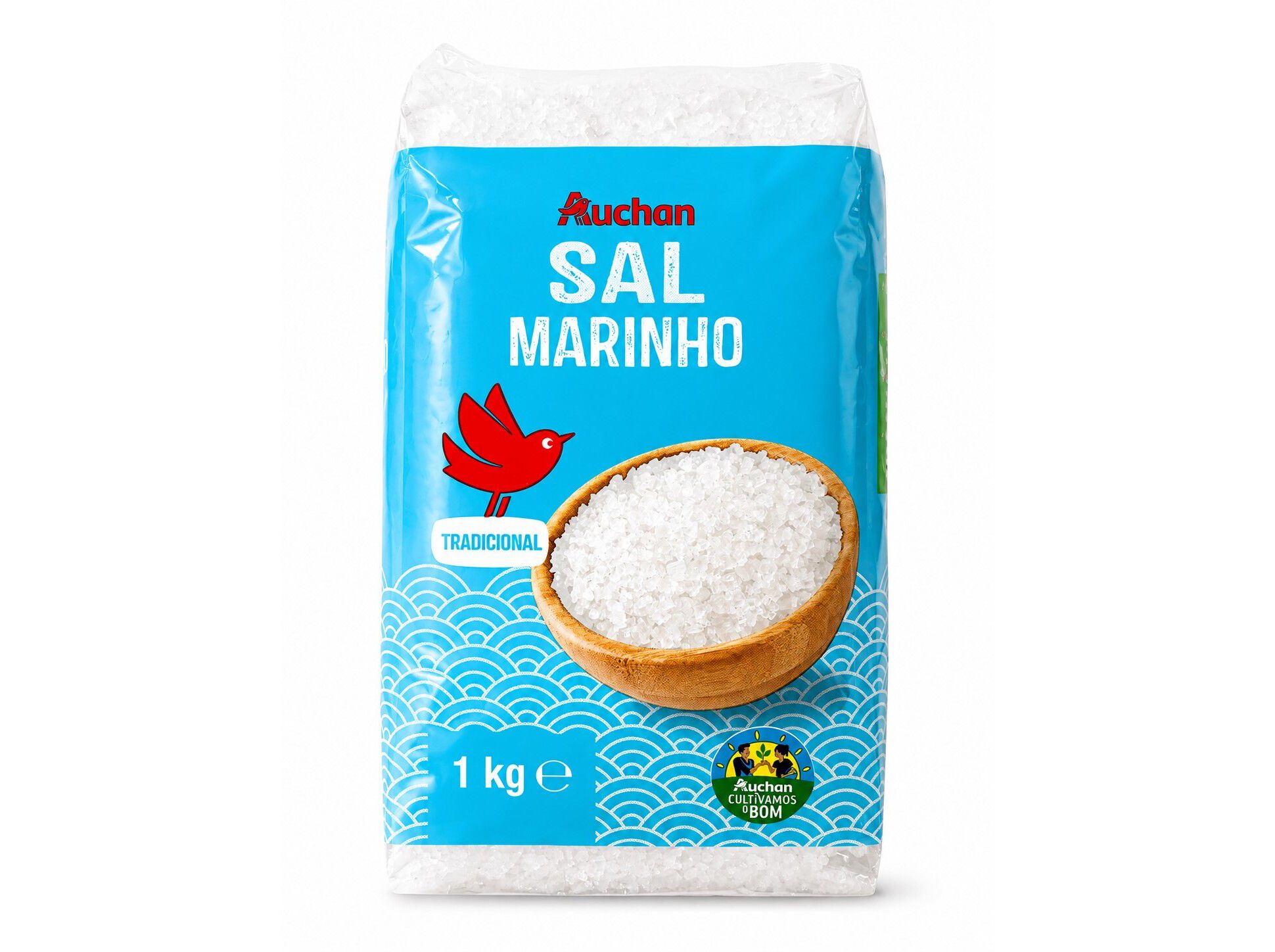 SAL MARINHO TRADICIONAL AUCHAN CULTIVAMOS O BOM 1KG image number 0