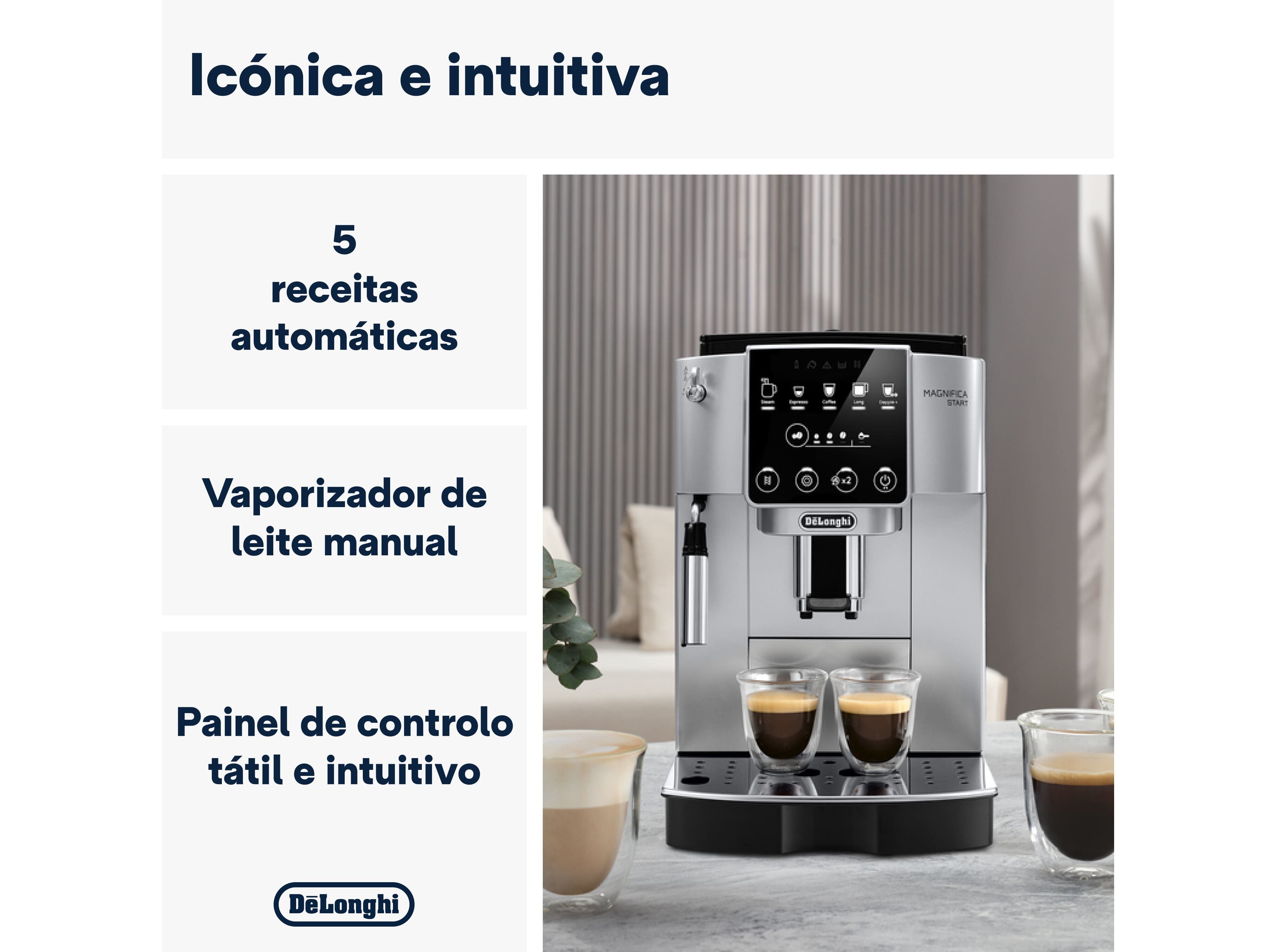 M&Aacute;QUINA DE CAF&Eacute; AUTOM&Aacute;TICA DELONGHI ECAM220.31.SB image number 1