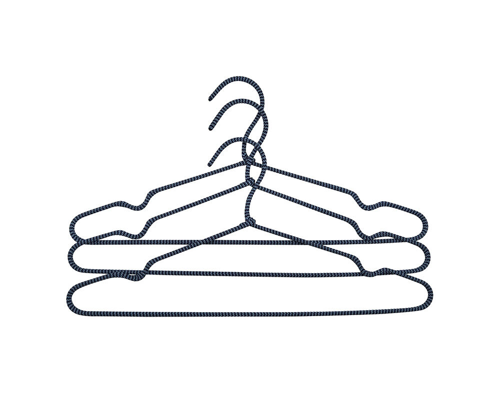 CABIDES COM BARRA ACTUEL METAL AZUL PACK 3 UNIDADES