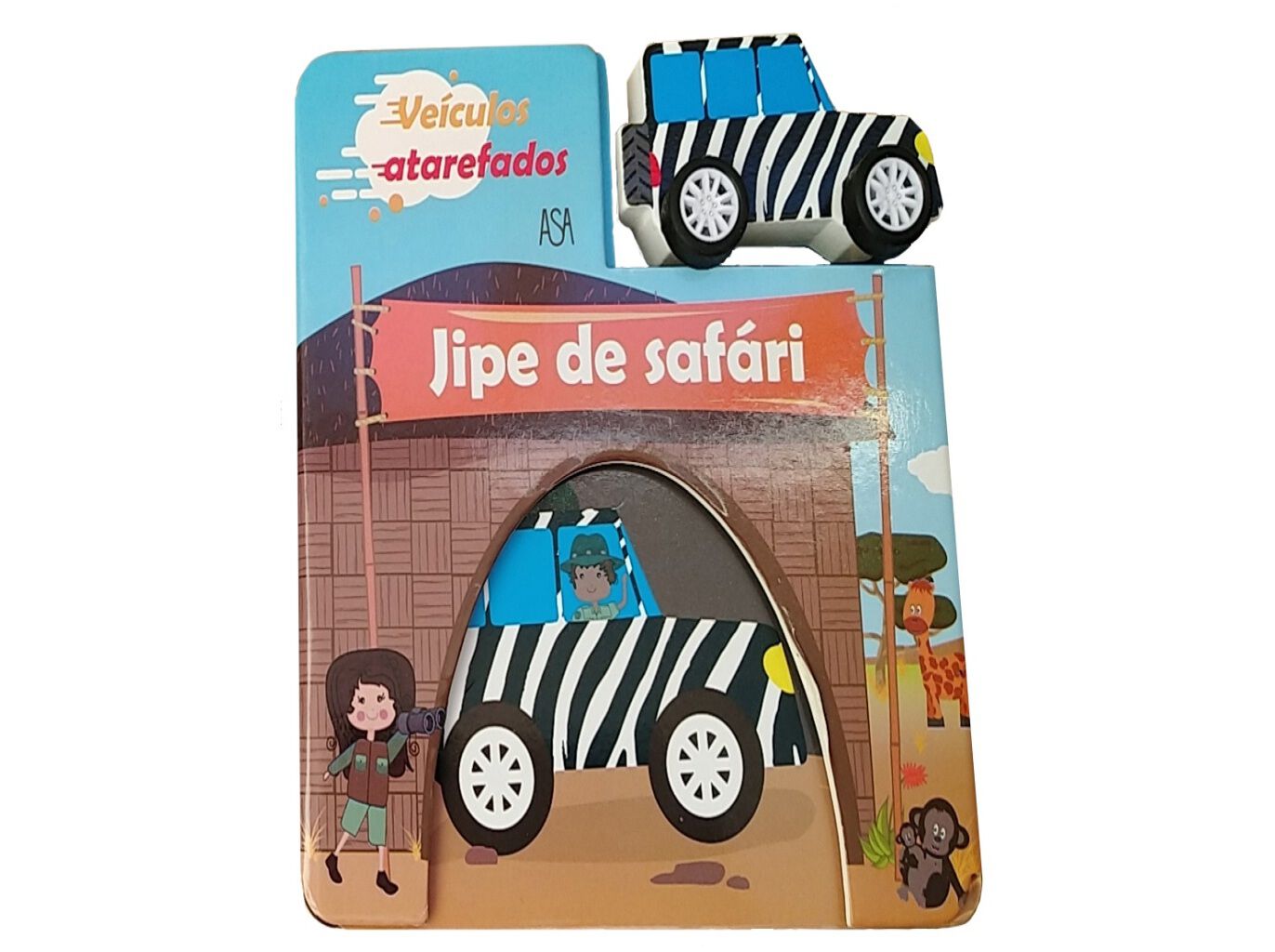 LIVRO VEICULOS ATAREFADOS : JIPE DE SAF&Aacute;RI image number 1