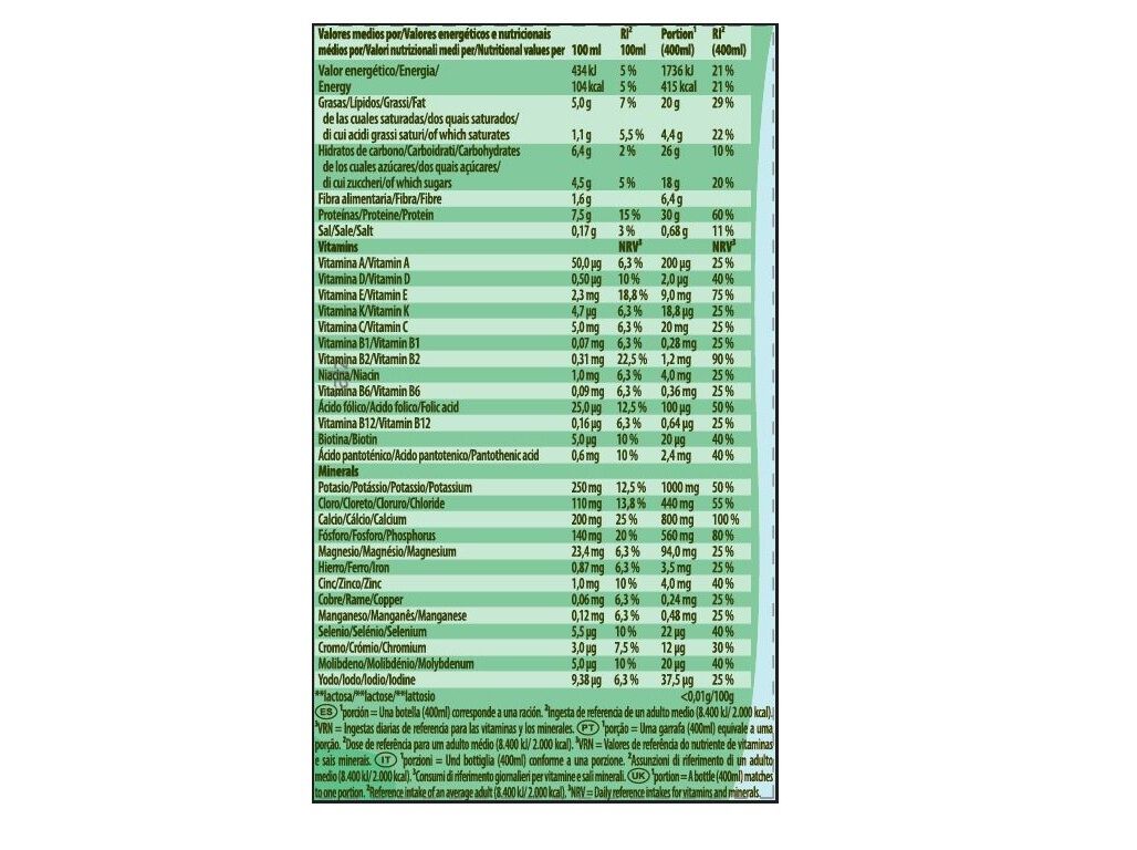 BEBIDA EHRMANN FOODIE PISTACIO 400ML image number 2