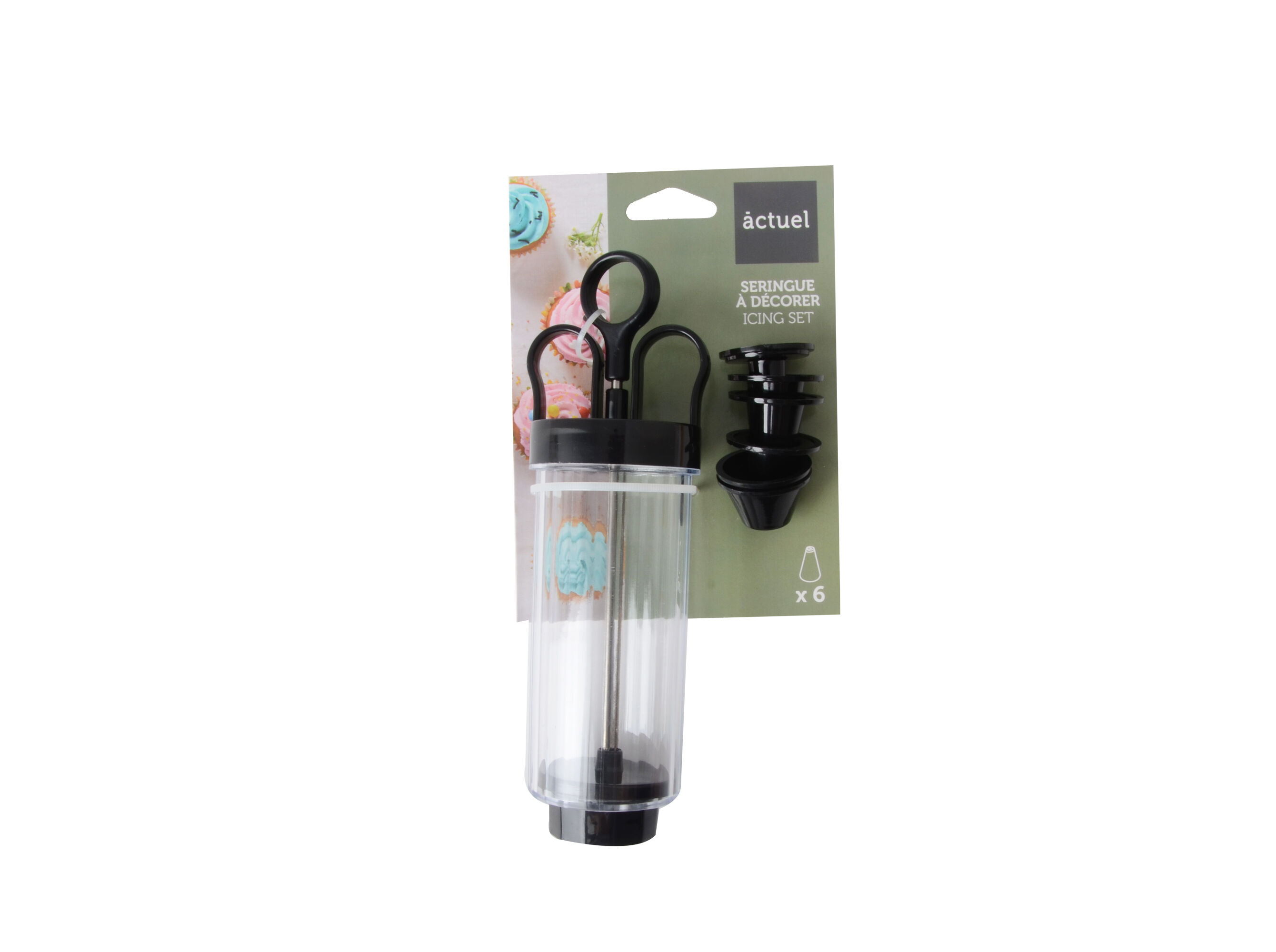 SERINGA PASTELARIA ACTUEL COM 6 BICOS image number 0