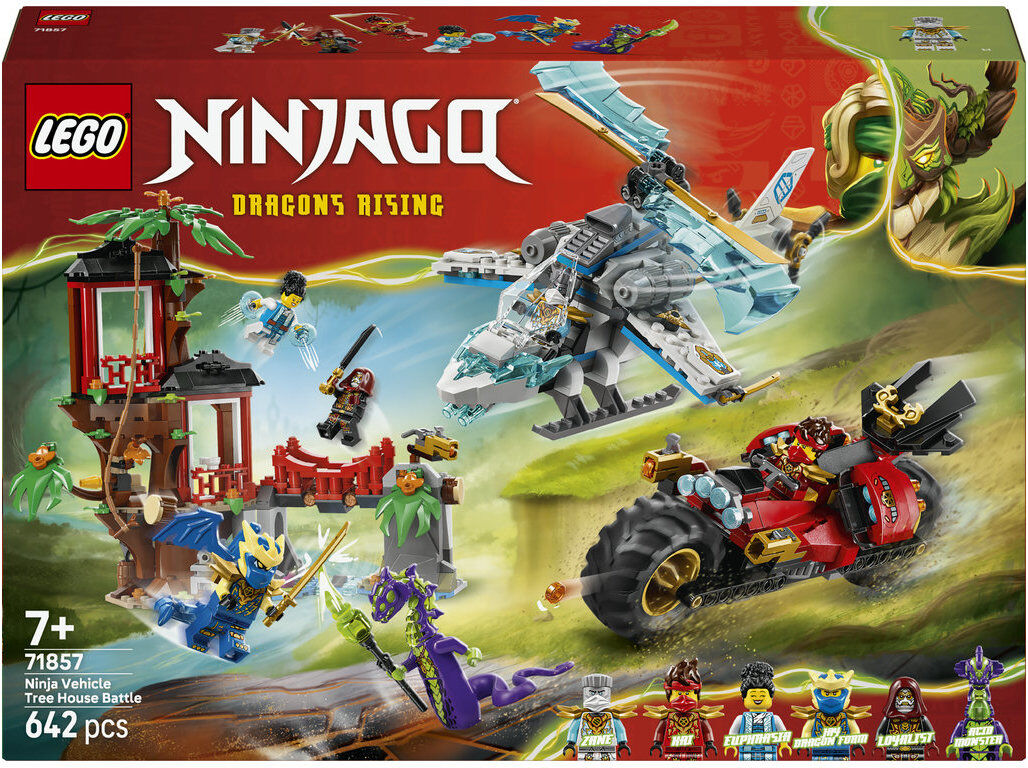 BATALHA NA CASA DA &Aacute;RVORE LEGO NINJAGO 71857