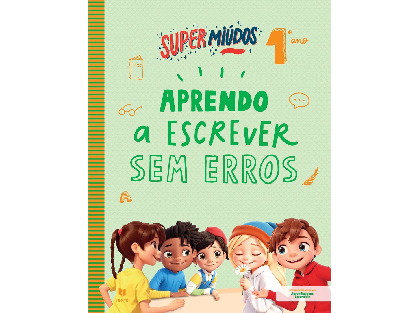 LIVRO SUPERMI&Uacute;DOS APRENDO A. ESCREVER SEM ERROS 1&ordm; ANO