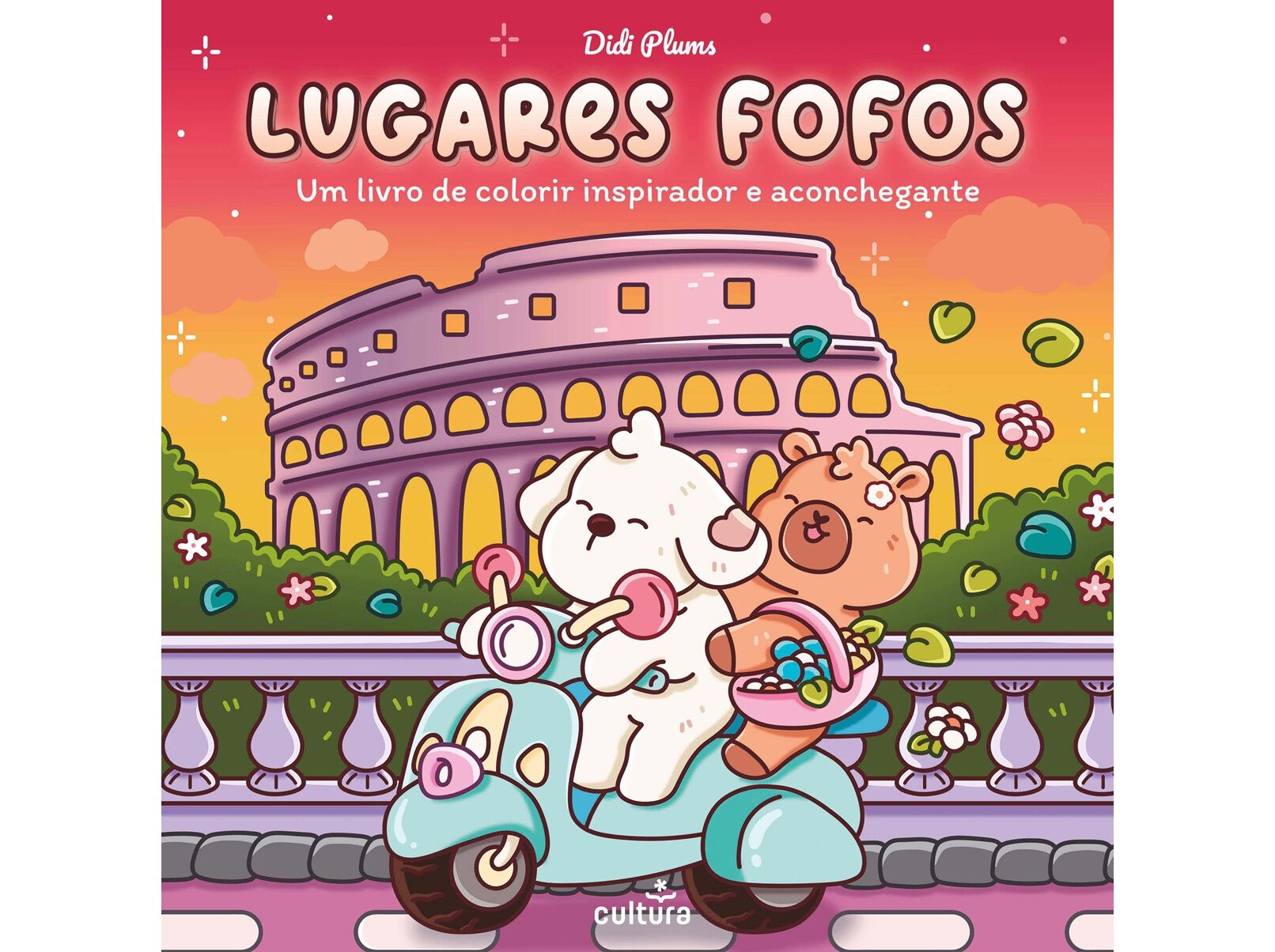 LIVRO LUGARES FOFOS DIDI PLUMS CULTURA EDITORA