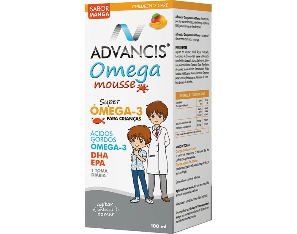 SUPLEMENTO ADVANCIS OMEGAMOUSE MANGA 100ML image number 0