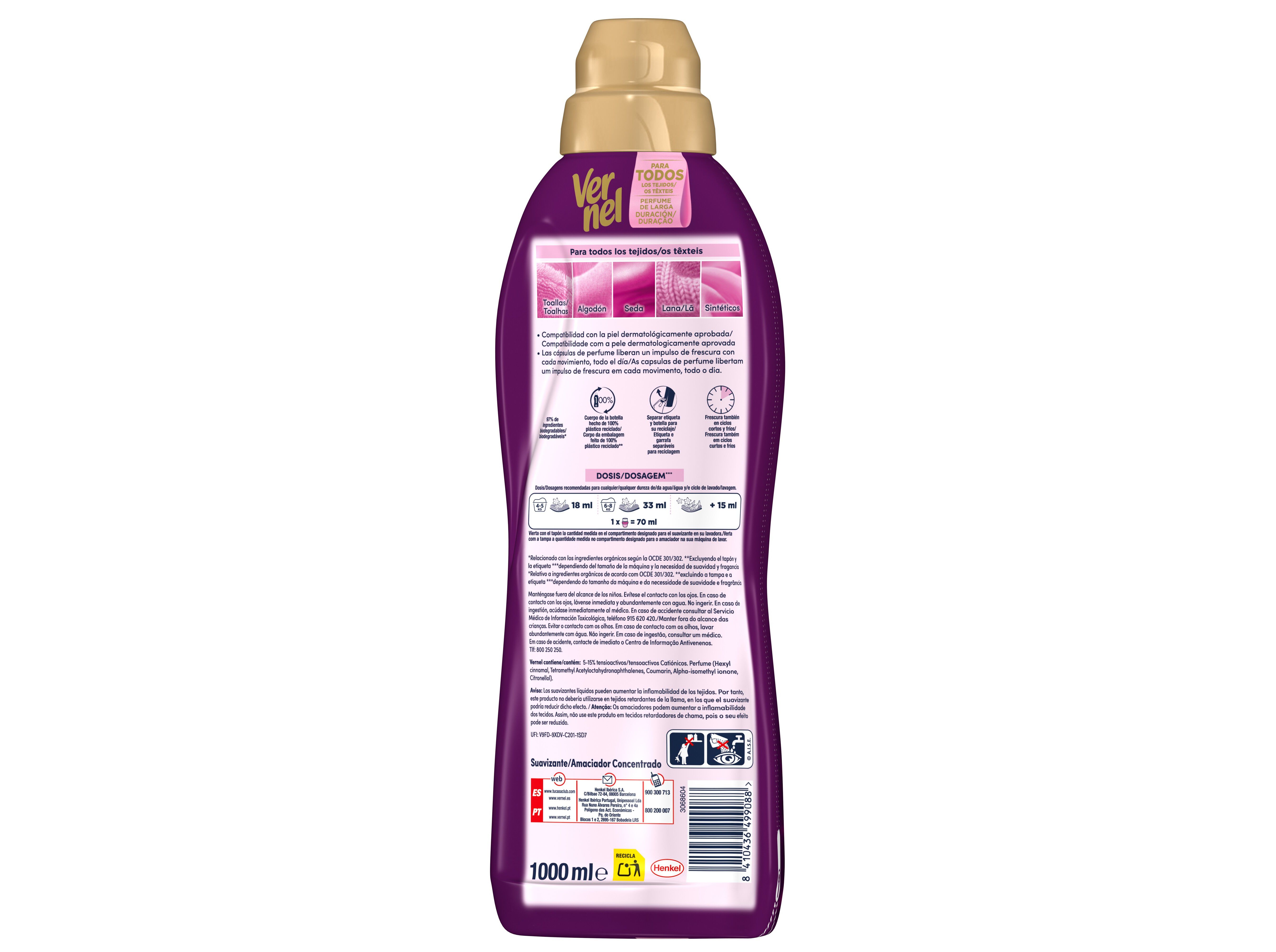 AMACIADOR ROUPA VERNEL MAGNOLIA 55D image number 1