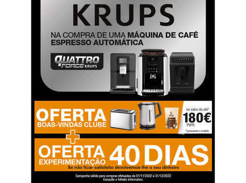 MÁQUINA DE CAFÉ EXPRESSO AUTOMÁTICA KRUPS EA872B10 INTUITION PREFERENCE