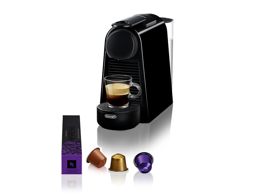 M&Aacute;QUINA DE CAF&Eacute; NESPRESSO DE'LONGHI ESSENZA MINI EN85.B PRETA 19 BAR 0.6L image number 0