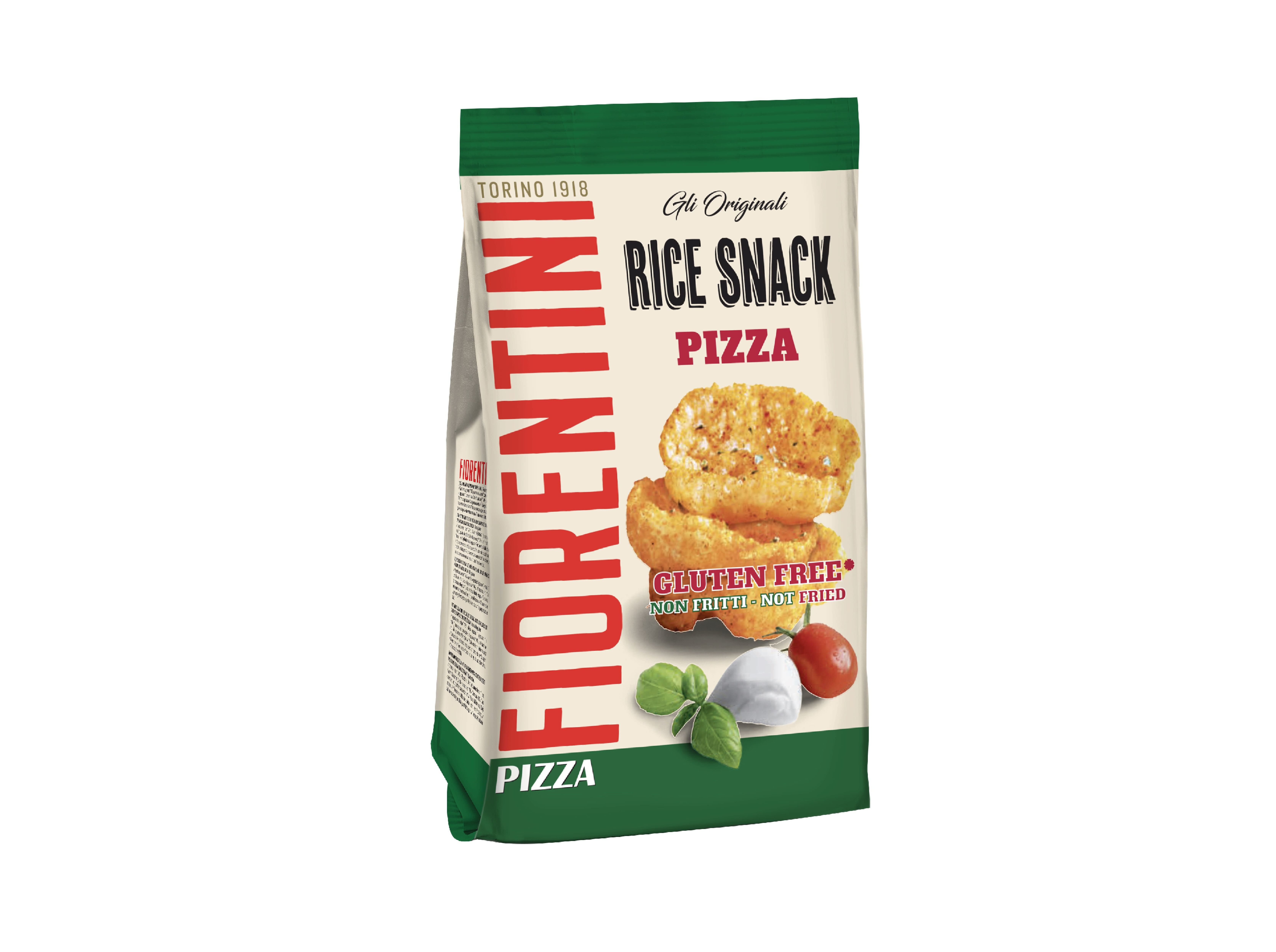 RICE SNACK PIZZA FIORENTINI 40G image number 1