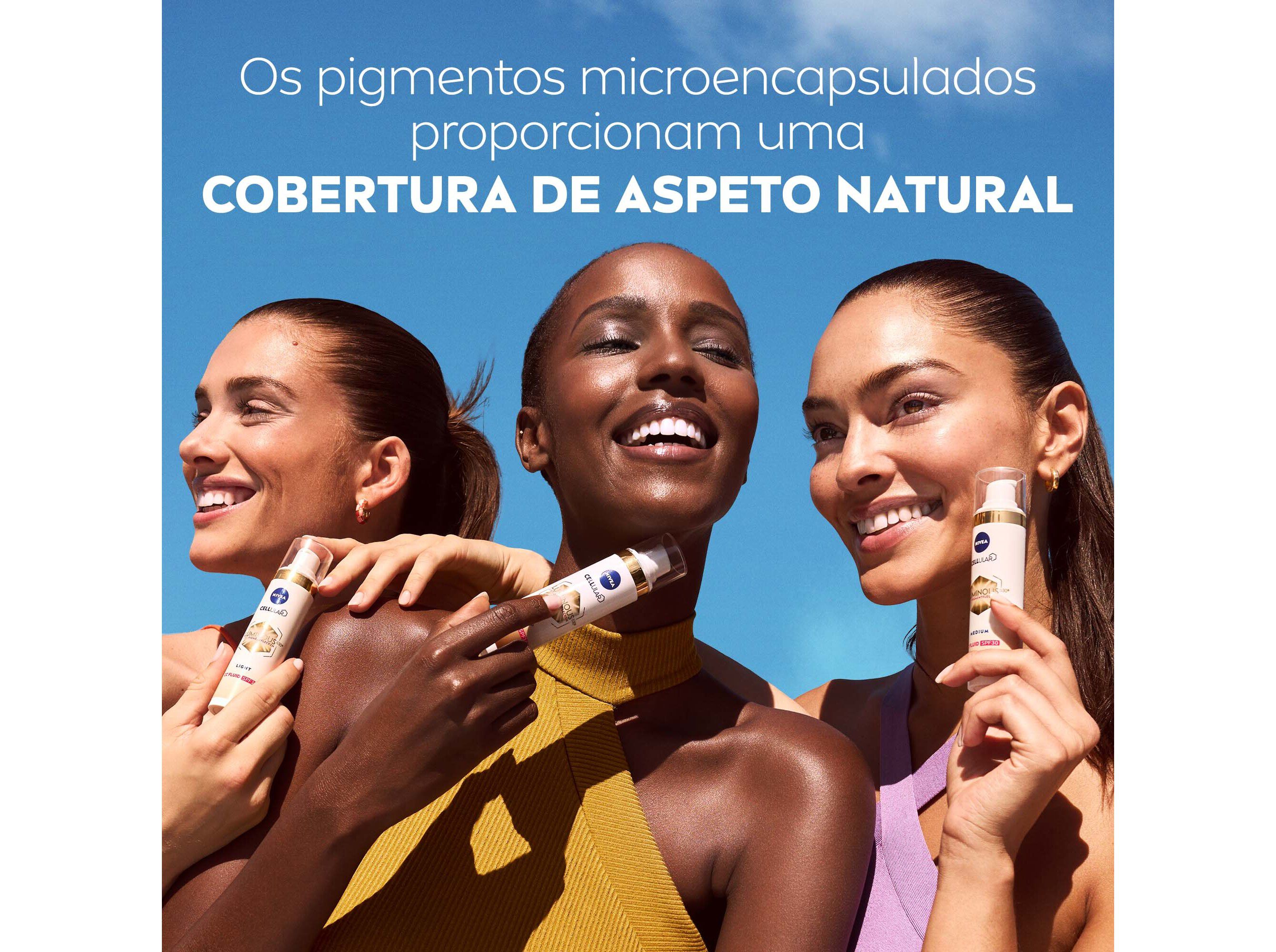 CREME ROSTO NIVEA CELLULAR LUMINOUS CC SPF30 40ML image number 3