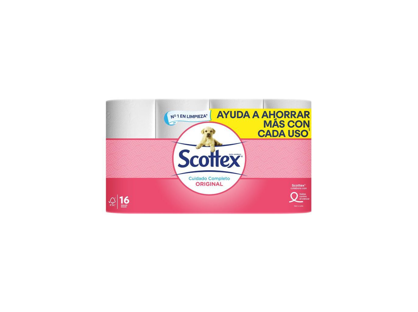 PAPEL HIGIENICO SCOTTEX ORIGINAL 16R image number 0
