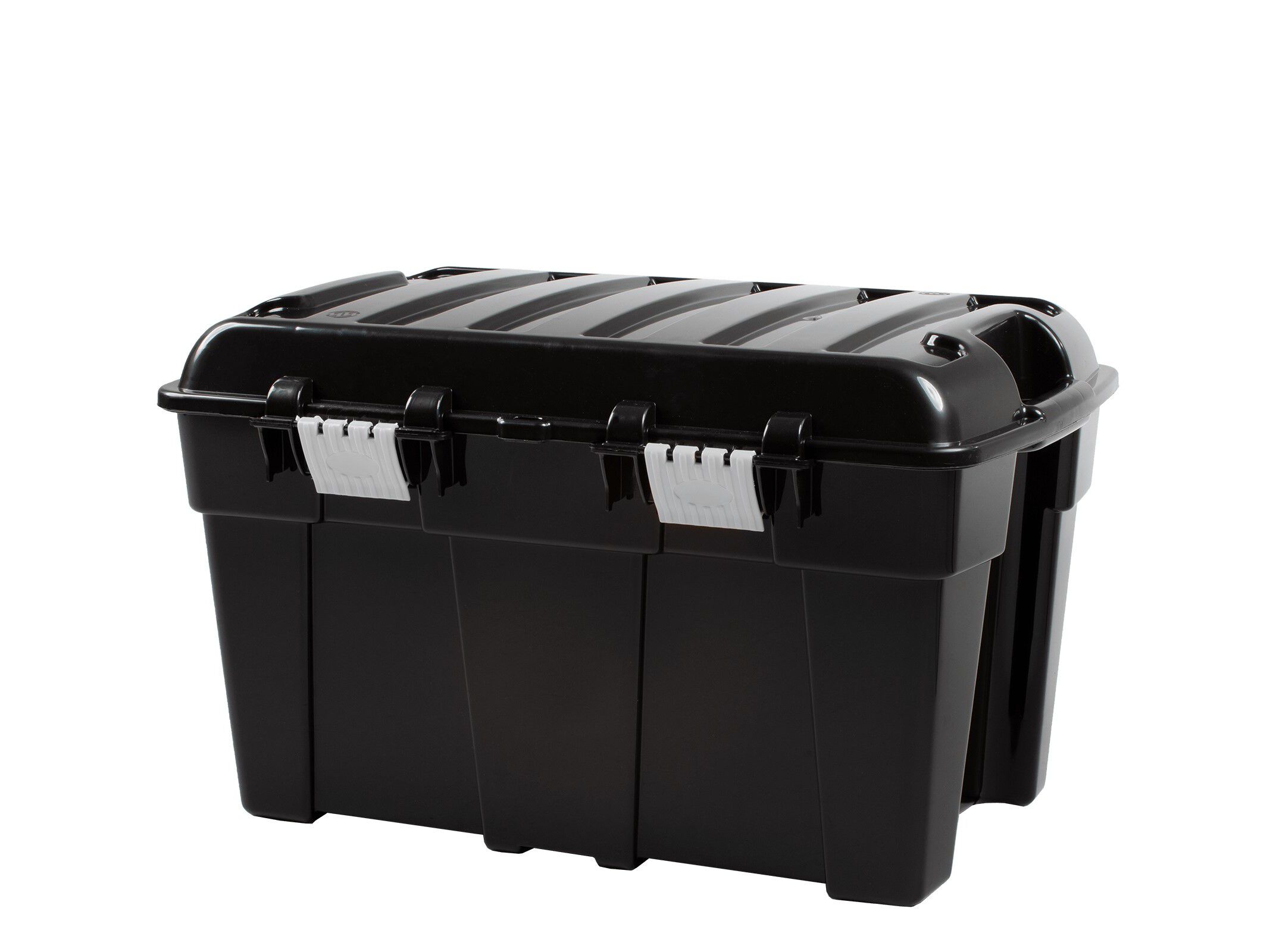 CAIXA PL&Aacute;STICA ARRUMA&Ccedil;&Atilde;O WHAM PRETO 60X40X36CM image number 1