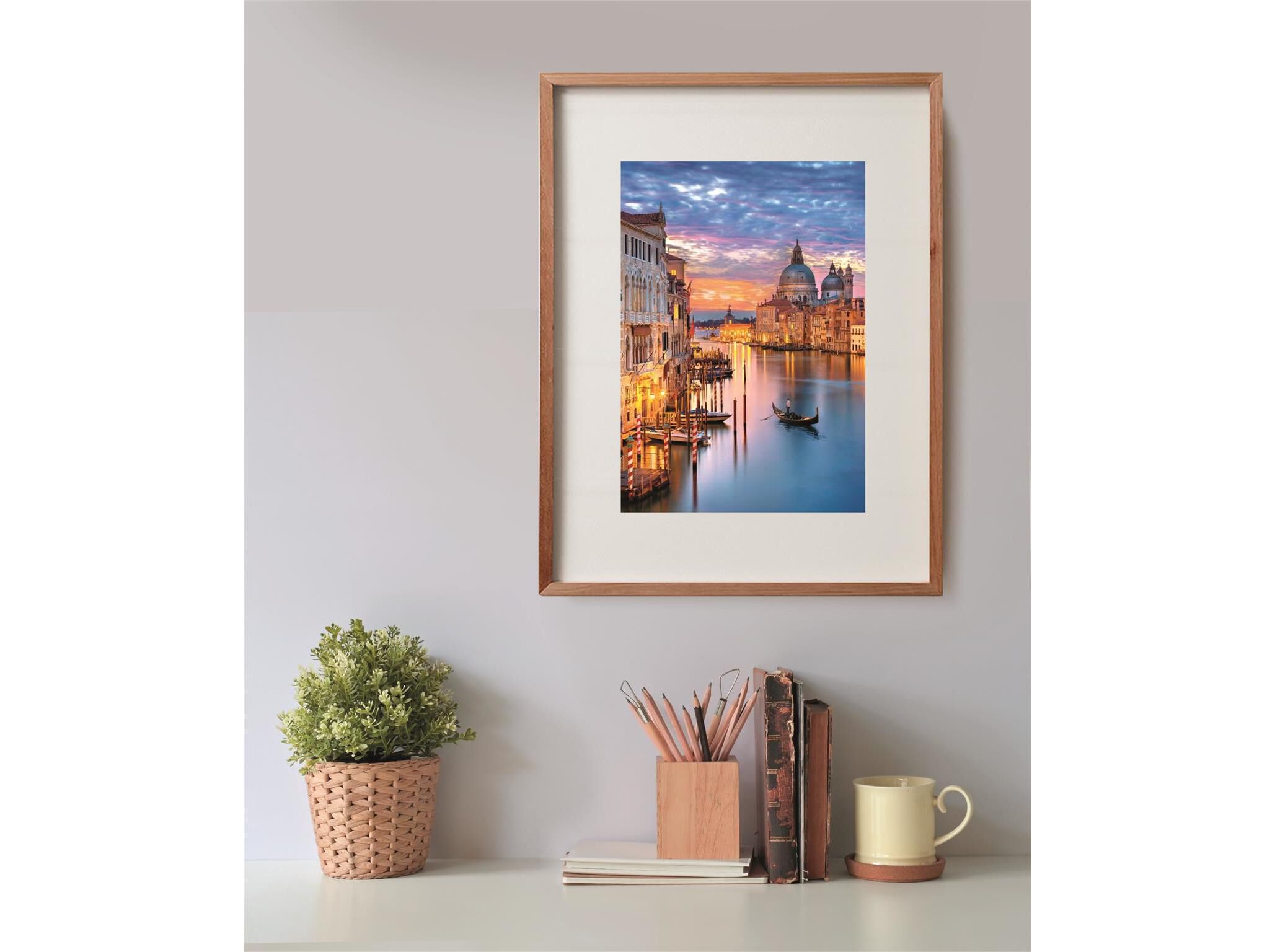 PUZZLE LIGH VENICE CLEMENTONI 500 PE&Ccedil;AS image number 1